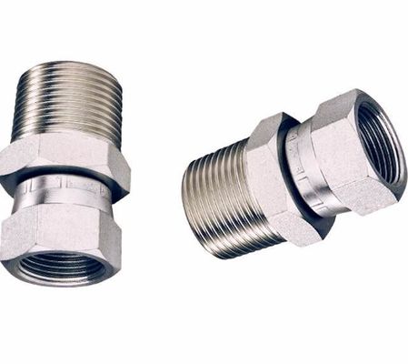 Adaptateur de tuyauterie pour raccords américains Bsp raccord métrique à jichote 1/4&quot; raccords hydrauliques