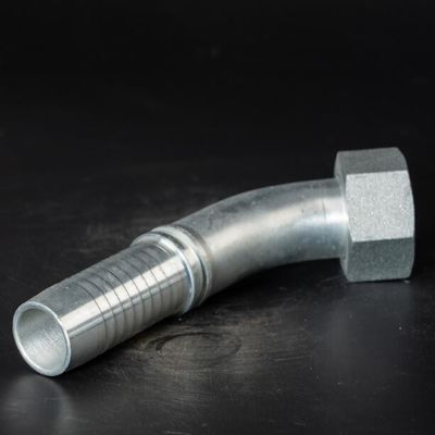 Pipe hydraulique en acier inoxydable, raccords pour tuyaux à coude