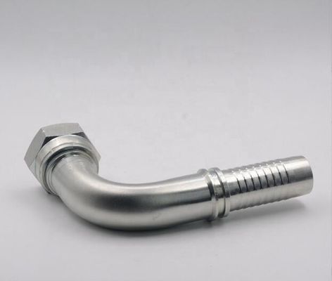 90 degrés Bsp Femme 60 degrés cône 22691 connecteur hydraulique de tuyau à tétons