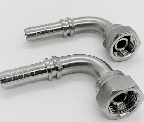 22691 Connecteur hydraulique pour excavatrice 90 degrés Coude Bsp Femme 60 cônes
