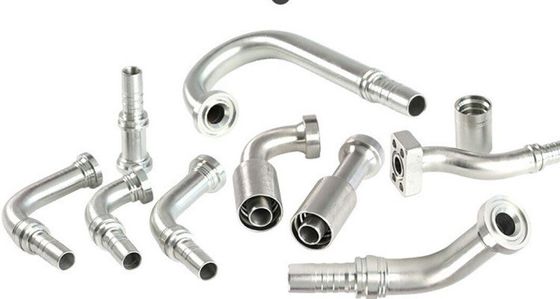 Exporteur de connecteurs de tuyaux hydrauliques en acier inoxydable SAE 90 degrés