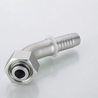 Adaptateur galvanisé réutilisable OEM pour l'assemblage de tuyaux hydrauliques à accouplement rapide métrique