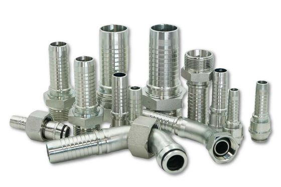 OEM raccords de tuyaux hydrauliques en acier inoxydable avec fil NPT JIC SAE BSP METRIC ORFS