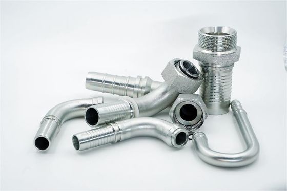OEM raccords de tuyaux hydrauliques en acier inoxydable avec fil NPT JIC SAE BSP METRIC ORFS