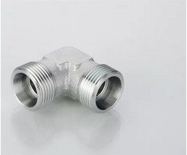 Adaptateur hydraulique en acier inoxydable de 90 degrés